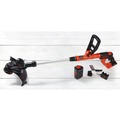 String Trimmers | Black & Decker LST140C 40V MAX Lithium-Ion Cordless String Trimmer Kit (1.5 Ah) image number 6