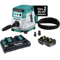 Makita XCV21PTX 18V X2 (36V) LXT Brushless Lithium-Ion 2.1 Gallon HEPA Filter Dry Dust Extractor Kit with 2 Batteries (5 Ah) image number 10