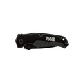 Klein Tools 44220 Drop-Point Blade Pocket Knife - Black image number 3