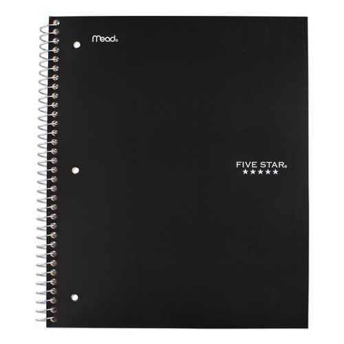 Five Star 06208 200 Sheet 5 Subject 8 Pocket 8.5 in. x 11 in. Medium/College Rule Wirebound Notebook - Randomly Assorted Covers image number 0