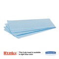 Cleaning & Janitorial Supplies | WypAll KCC 05120 9.3 in. x 10.25 in. L10 Windshield Banded 2-Ply Wipers - Light Blue (140/Pack 16 Packs/Carton) image number 3