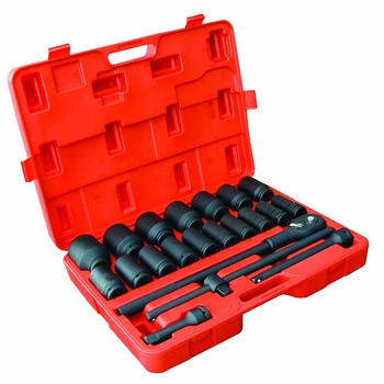 ATD 6405 22-Piece 3/4 in. Drive 6-Point SAE Deep Impact Socket Set