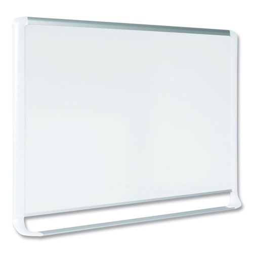 test | MasterVision MVI270205 Lacquered Steel Magnetic 48 in. x 72 in. Dry Erase Board - Silver/White image number 0