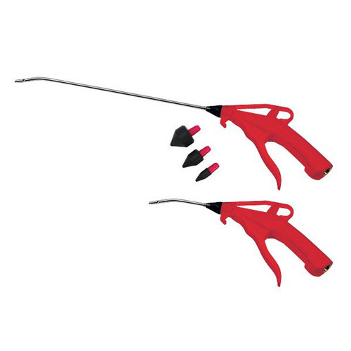 ATD 8738 2-Piece 4 in. and 13 in. Pistol-Grip Air Blow Gun Set with Rubber Tips image number 0