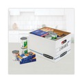 Boxes & Bins | Bankers Box 57036-04 Stor/File 12.5 in. x 16.25 in. x 10.5 in. Letter/Legal Files, Storage Box - White (6/Pack) image number 6