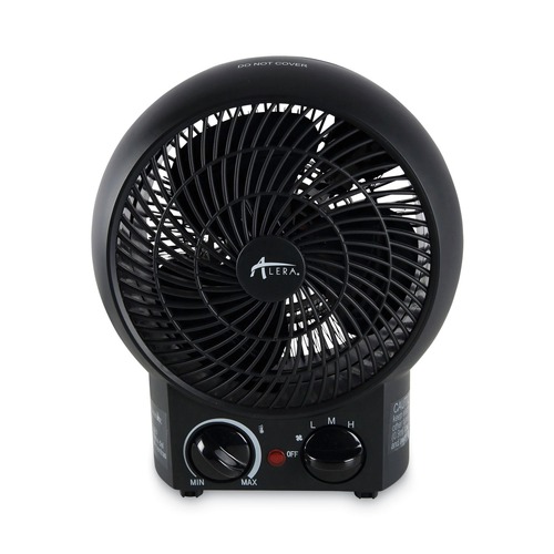 Construction Heaters | Alera ALEHEFF10B 8-1/4 in. x 4-3/8 in. x 9-3/8 in. Heater Fan - Black image number 0