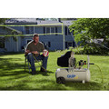 Portable Air Compressors | Quipall 8-2 2 HP 8 Gallon Oil Free Hotdog Air Compressor image number 12