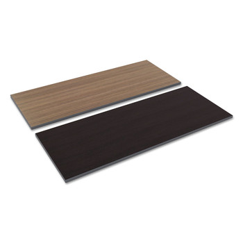 OFFICE PRODUCTS | Alera ALETT6024EW Reversible 59-3/8 in. x 23-5/8 in. Rectangular Laminate Table Top - Espresso/Walnut