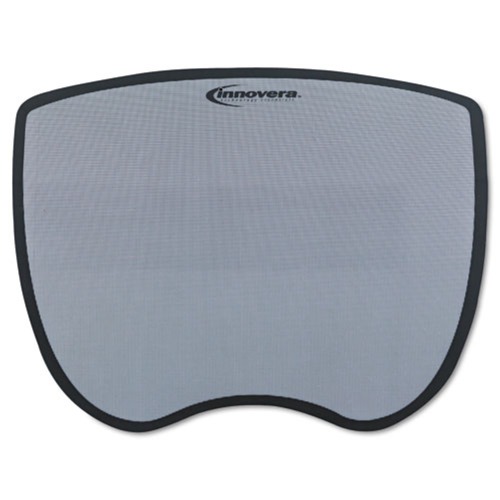 New Arrivals | Innovera IVR50469 8-3/4 in. x 7 in. Nonskid Rubber Base, Ultra Slim Mouse Pad - Gray image number 0