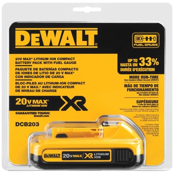 BATTERIES AND CHARGERS | Dewalt DCB203 20V MAX Compact 2 Ah Lithium-Ion Battery