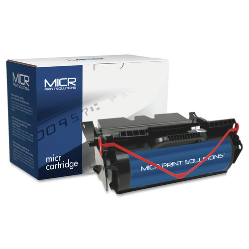 Ink & Toner | MICR Print Solutions MCR640M 21000 Page-Yield Compatible 64015SA (T640M) High-Yield MICR Toner - Black image number 0
