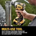 Dewalt DCF911P2 20V MAX Brushless Lithium-Ion 1/2 in. Cordless Impact Wrench with Hog Ring Anvil Kit with 2 Batteries (5 Ah) image number 5