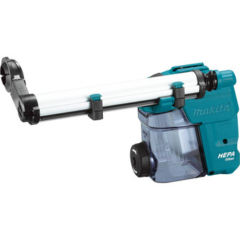 Makita DX10 Dust Extractor Attachment with HEPA Filter Cleaning Mechanism