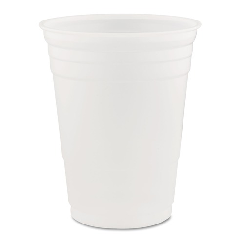 Cleaning and Janitorial Accessories | Dart P16 Conex Translucent Plastic 16 oz. Cold Cups (1000-Piece/Carton) image number 0