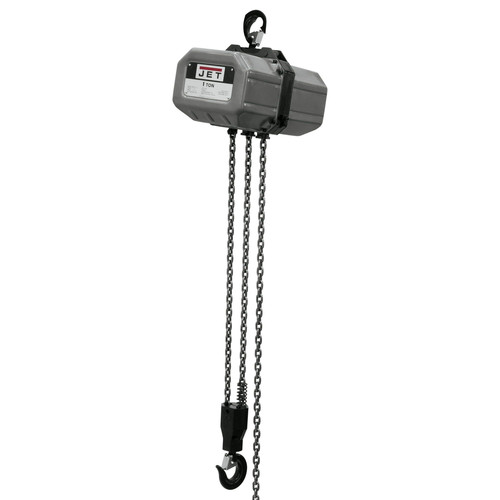 JET 1SS-1C-20 1 Ton Capacity 20 ft. 1-Phase Electric Chain Hoist image number 0