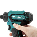 Makita FD10R1 12V max CXT Lithium-Ion Hex Brushless 1/4 in. Cordless Drill Driver Kit (2 Ah) image number 4
