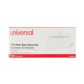 Universal UNV36004 4.13 in. x 9.5 in. Self-Adhesive Seal Strip Business Envelopes - White (100/Box) image number 0