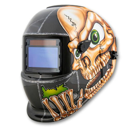 Titan 41279 Solar Powered Auto Dark Welding Helmet (Skull) image number 0