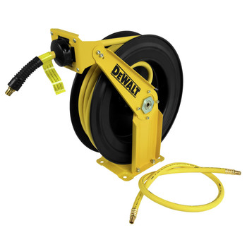 AIR HOSES AND REELS | Dewalt DXCM024-0343 3/8 in. x 50 ft. Double Arm Auto Retracting Air Hose Reel