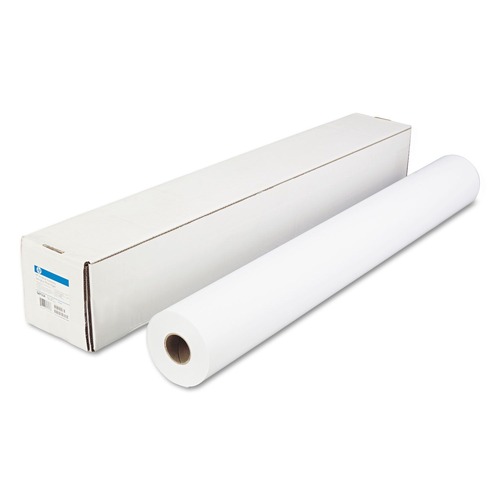 New Arrivals | HP Q8755A 42 in. x 200 ft. Universal Instant-Dry Semi-Gloss Photo Paper - White (1-Roll) image number 0