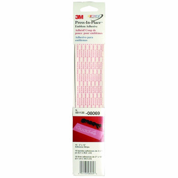 3M 8069 Press-In-Place Emblem Adhesive 2 in. x 12 in.
