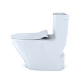 TOTO MS624234CEFG#01 1-Piece Legato CEFIONTECT WASHLETplus 1.28 GPF Elongated Toilet with  and SoftClose Seat - Cotton White image number 2