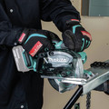 Makita XSC03Z 18V LXT Lithium-Ion Cordless 5-3/8 in. Metal Cutting Saw with Electric Brake and Chip Collector (Tool Only) image number 9
