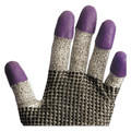 KleenGuard 97433 G60 Cut-Resistant Gloves - X-Large, Black/White/Purple (1-Pair) image number 1