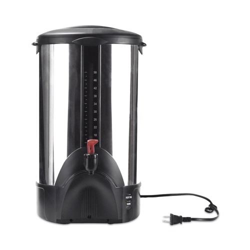 Appliances | Coffee Pro CP50 50-Cup Percolating Urn, Stainless Steel image number 0