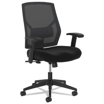 HON HVL581.ES10.T Crio 250 lbs. Capacity High-Back Task Chair - Black