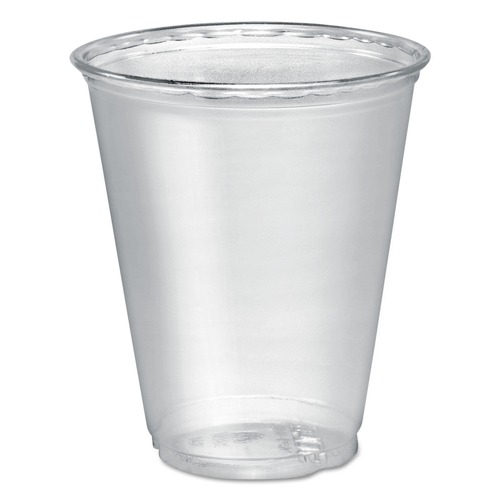 Dart TP7 Ultra Clear 7 oz. PETE Cold Cups - Clear (50-Piece/Sleeve) image number 0