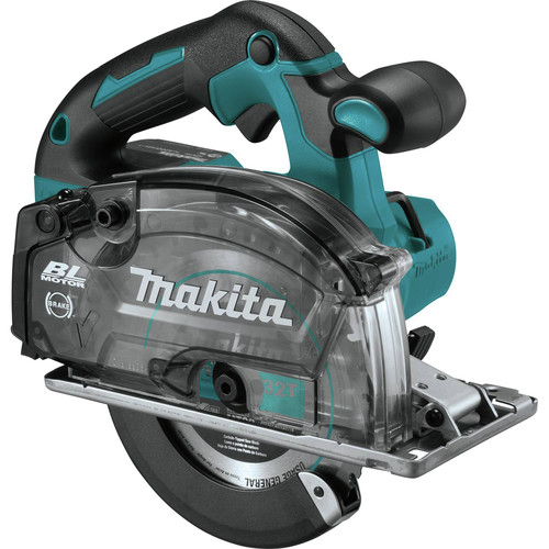 Makita XSC04Z 18V LXT Lithium-Ion Brushless Cordless 5-7/8 in. Metal Cutting Saw with Electric Brake and Chip Collector (Bare Tool)