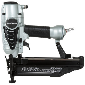 NAIL GUNS | Metabo HPT NT65M2SM 16-Gauge 2-1/2 in. Oil-Free Straight Finish Nailer Kit