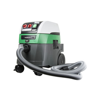 GARAGE AND SHOP EQUIPMENT | Metabo HPT RP350YDHM 9.2-Gallon Commercial HEPA Vacuum with Automatic Filter Cleaning (Includes 2 HEPA filters)