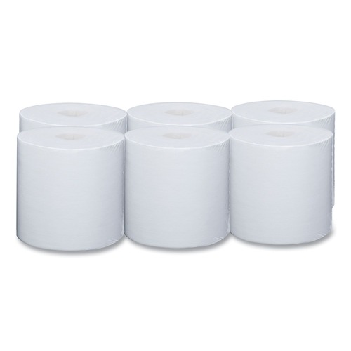WypAll KCC 06006 Wettask System For Solvents, Wipers Only, 9 X 15, White, 275/roll, 2 Roll/carton image number 0