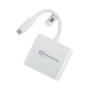 Innovera IVR50000 USB 3.0, USB Type-C HDMI Multiport Adapter, HDMI; USB-C