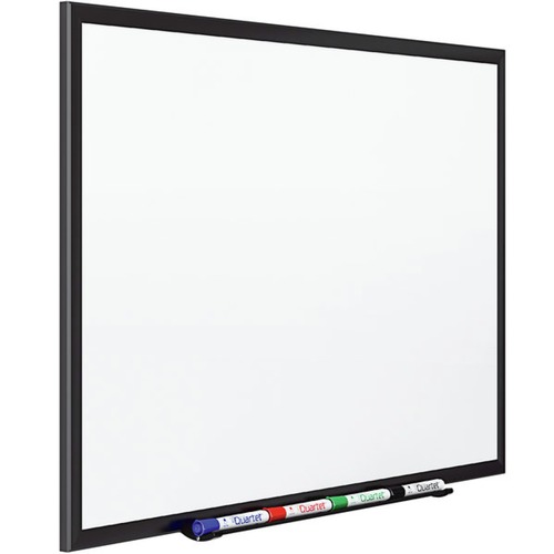 New Arrivals | Quartet 2544B Classic DuraMax Black Aluminum Frame 48 in. x 36 in. Magnetic Whiteboard image number 0
