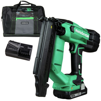 PRODUCTS | Metabo HPT MultiVolt 18V Brushless Lithium-Ion 18 Gauge Cordless Brad Nailer Kit (3 Ah)