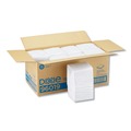 Paper Towels and Napkins | Georgia Pacific Professional 96019 9 1/2 in. x 9 1/2 in. Single-Ply Beverage Napkins - White (4000/Carton) image number 1
