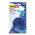 Friends and Family Sale - Save up to $60 off | Redi-Tag 81034 Arrow Message Page Flags In Dispenser, "sign Here", Blue (120 Flags/Dispenser) image number 1