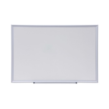 Universal UNV44624 36 in. x 24 in. Melamine, Dry Erase Board - Aluminum Frame