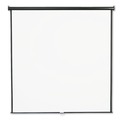 test | Quartet 684S Wall or Ceiling 84 in. x 84 in. Matte Surface High-Resolution Projection Screen - White/Black image number 0