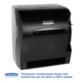 Kimberly-Clark Professional 09765 In-Sight Lev-R-Matic Roll Towel Dispenser, 13 3/10w X 9 4/5d X 13 1/2h, Smoke (1/Carton) image number 2