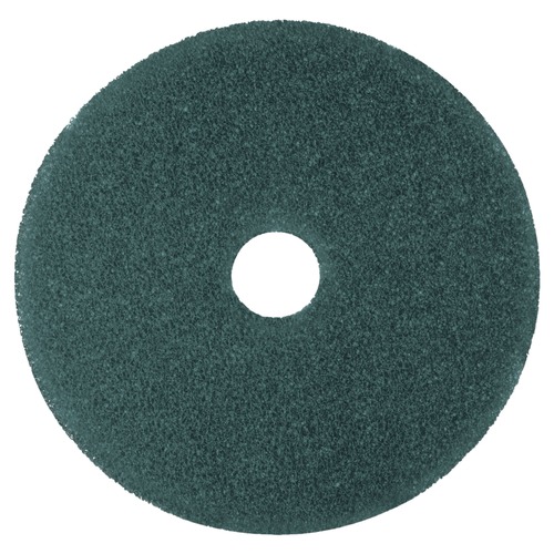 Sponges & Scrubbers | 3M 5300 5300 High Productivity 20 in. Low-Speed Floor Pads - Blue (5/Carton) image number 0