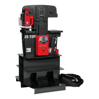 PRODUCTS | Edwards HAT2510 230V 1 Phase Dual Station 25 Ton Corded Hydraulic Tool with Portable Power Unit
