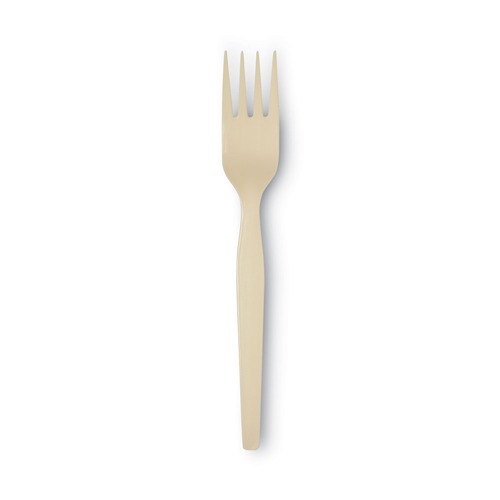 New Arrivals | Dixie SSF11B SmartStock 6.5 in. Plastic Cutlery Refill Forks - Beige (40-Piece/Pack 24 Packs/Carton) image number 0