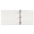 test | Avery 17032 DuraHinge 3 Slant Ring 2 in. Capacity 8.5 in. x 11 in. Durable View Binder - White image number 2