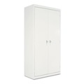 Alera ALECM7218LG 36 in. x 72 in. x 18 in. Assembled High Storage Cabinet with Adjustable Shelves - Light Gray image number 0