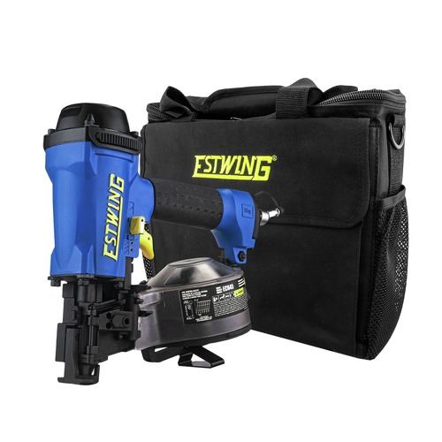 Estwing ECN45 15 Degree 1-3/4 in. Pneumatic Coil Roofing Nailer with Bag image number 0