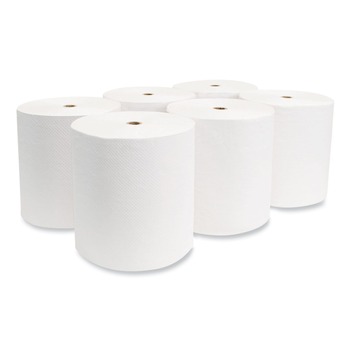 Morcon Paper VW888 Valay 8 in. x 800 in. Proprietary Roll Towels - White (6-Rolls/Carton)